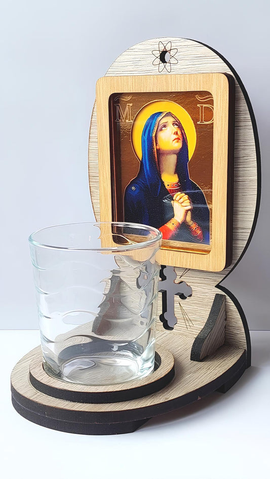 Candela cu Maica Domnului de la Sihăstria