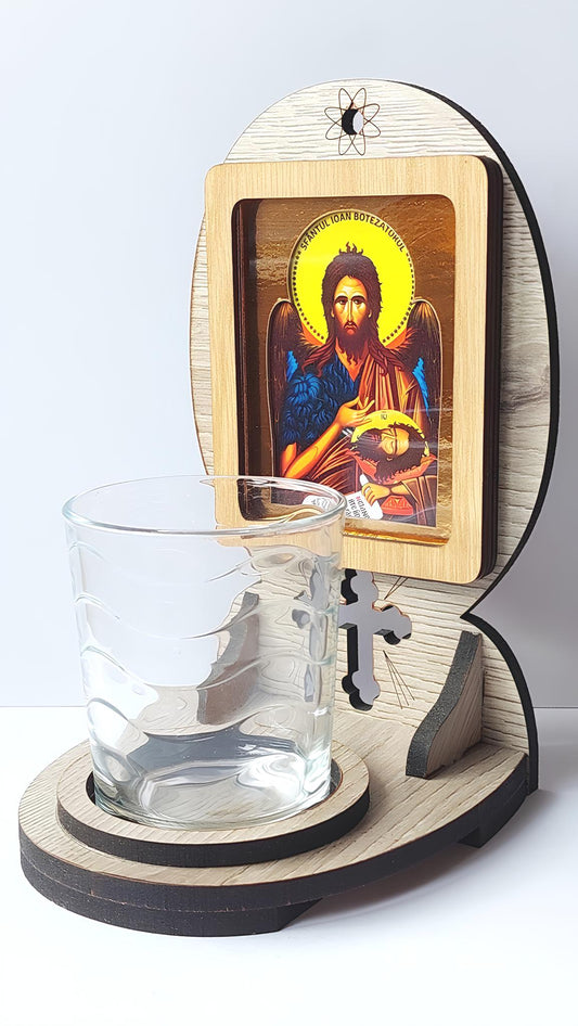 Candela cu Sfântul Ioan Botezătorul