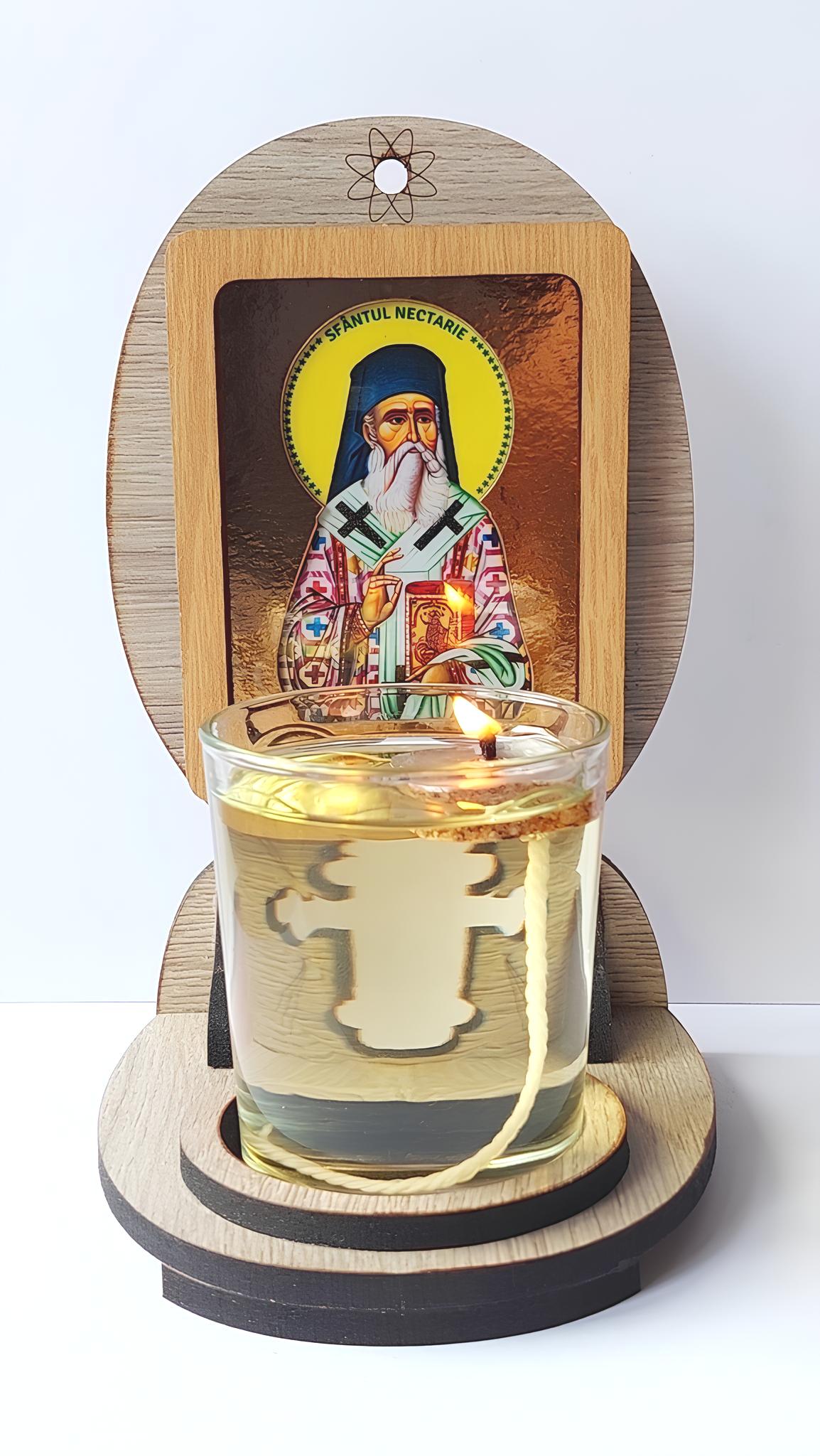 Candela cu Sfântul Nectarie