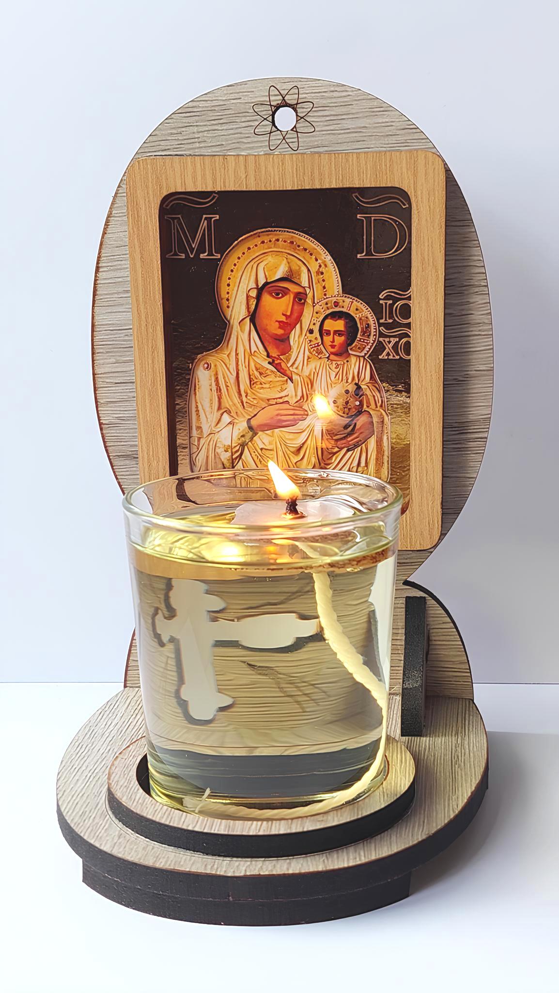 Candela cu Maica Domnului din Ierusalim