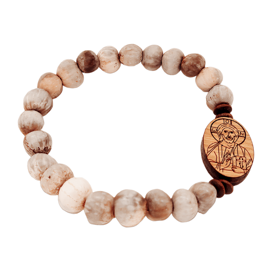 Brățară din Lacrimă cu Medalion Iisus Hristos