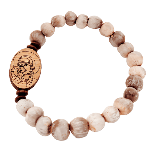 Brățară din Lacrimă cu Medalion Maica Domnului