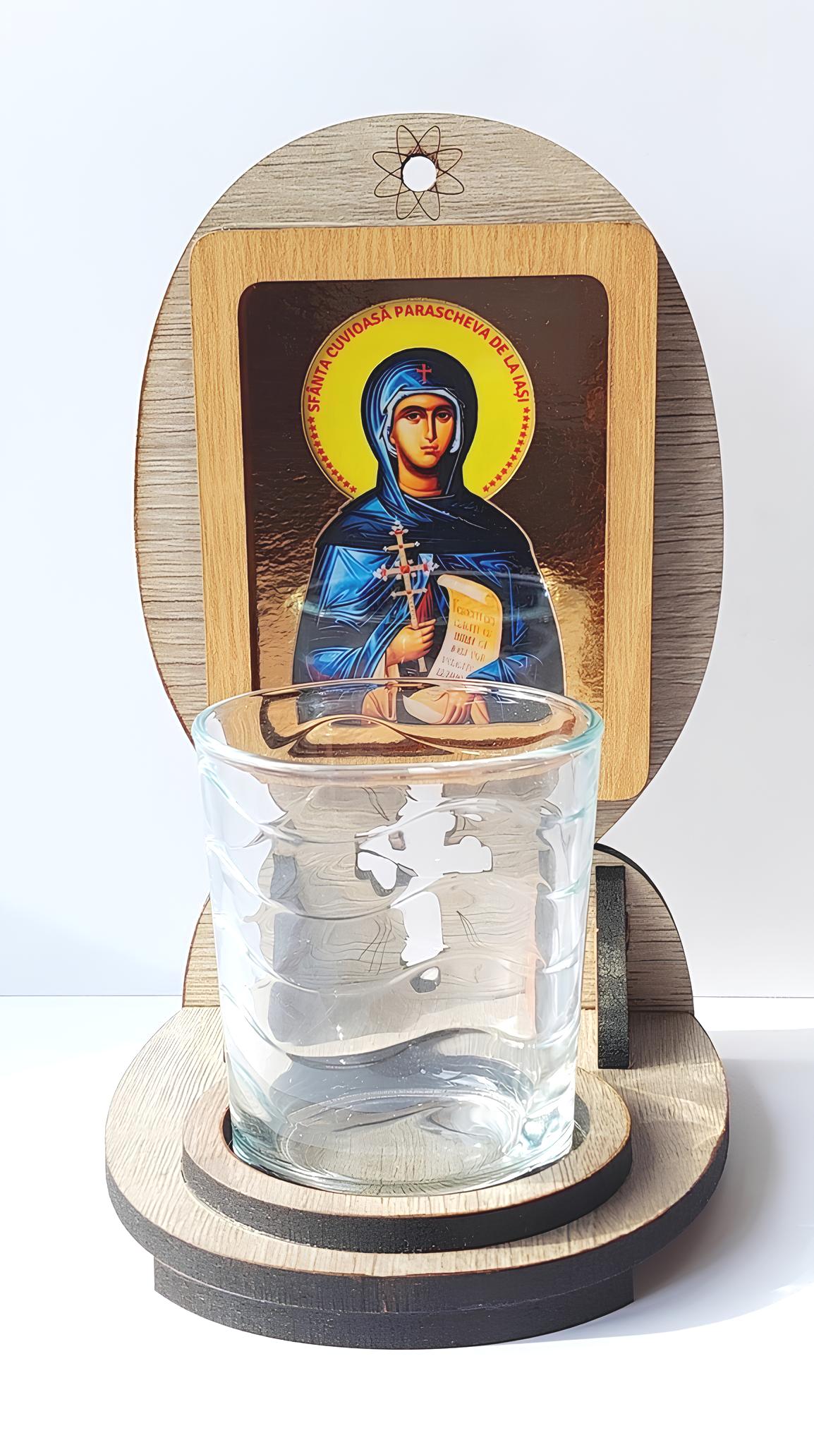 Candela cu Sfânta Parascheva