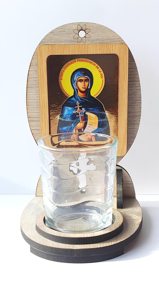 Candela cu Sfânta Parascheva
