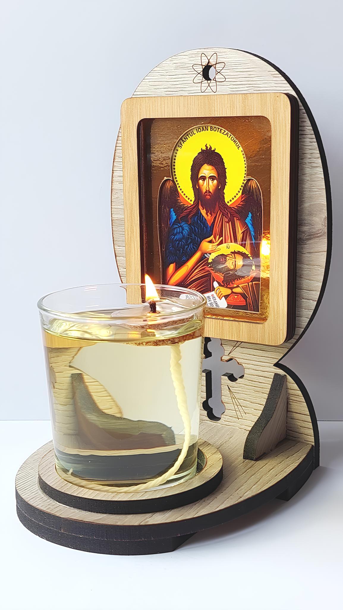 Candela cu Sfântul Ioan Botezătorul