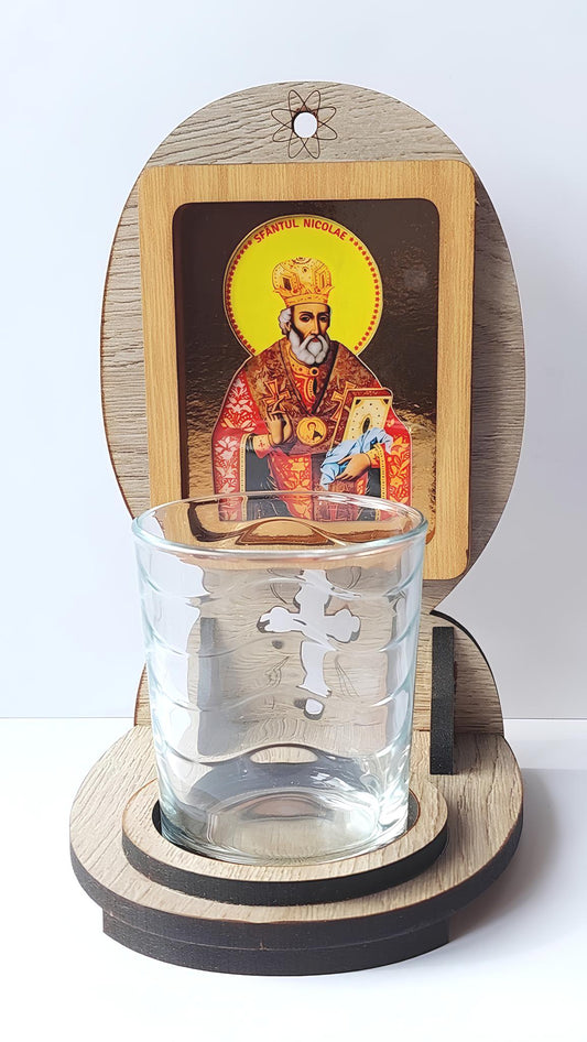 Candela cu Sfântul Nicolae