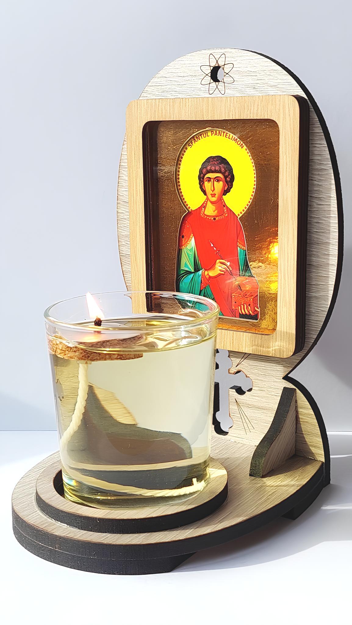 Candela cu Sfântul Pantelimon