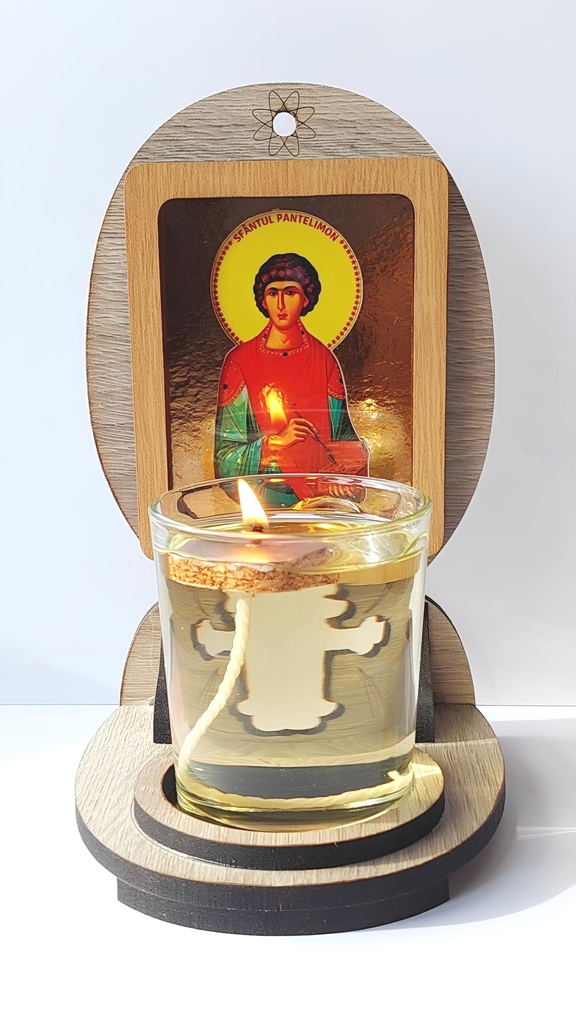 Candela cu Sfântul Pantelimon