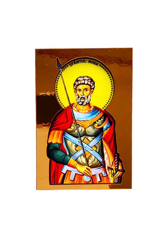 Magnet cu Sfântul Mina