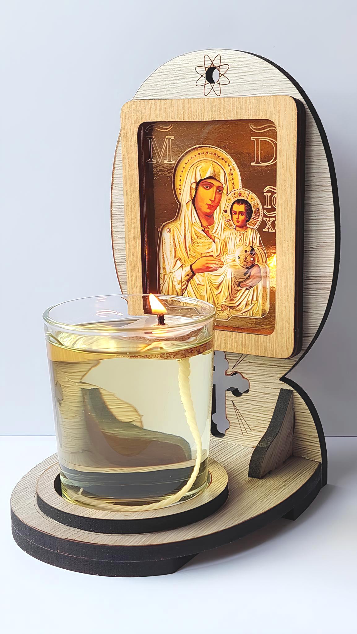 Candela cu Maica Domnului din Ierusalim